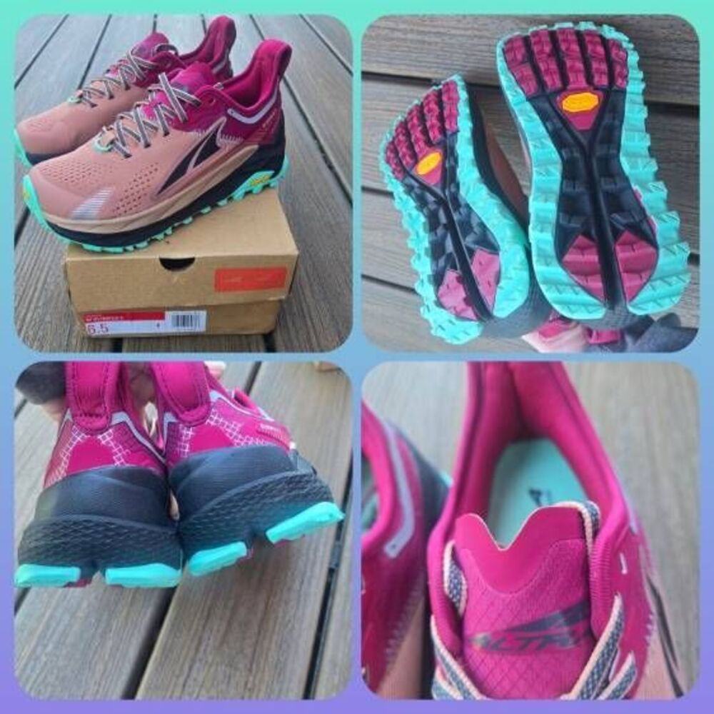 Altra Olympus 5 trail runner multi berry size 6.5 women's new in box